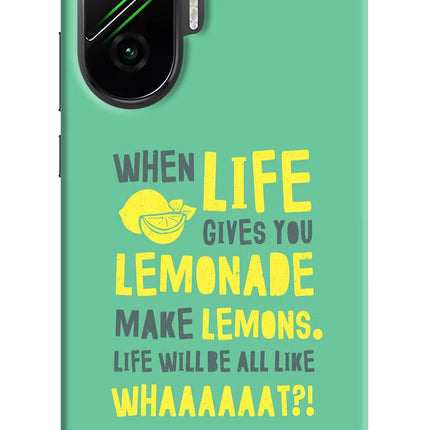 Quote Poco F7 5G Hard Case Back Cover by Casekaro