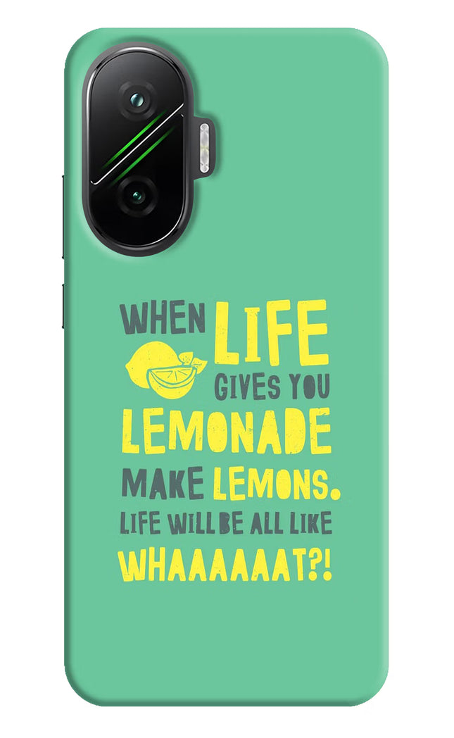 Quote Poco F7 5G Hard Case Back Cover by Casekaro