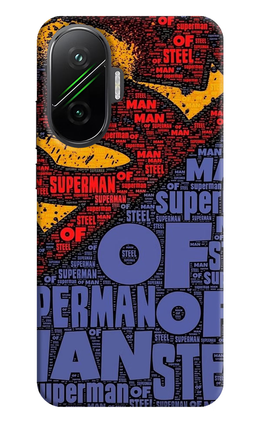 Superman Poco F7 5G Back Cover, Hard case