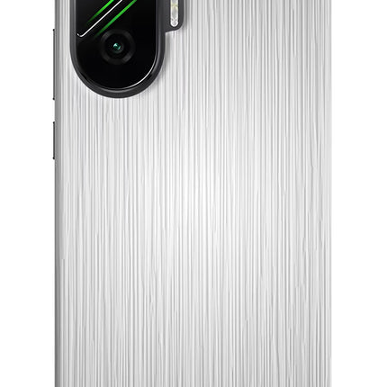 Wooden Grey Texture Poco F7 5G Hard Case Back Cover by Casekaro