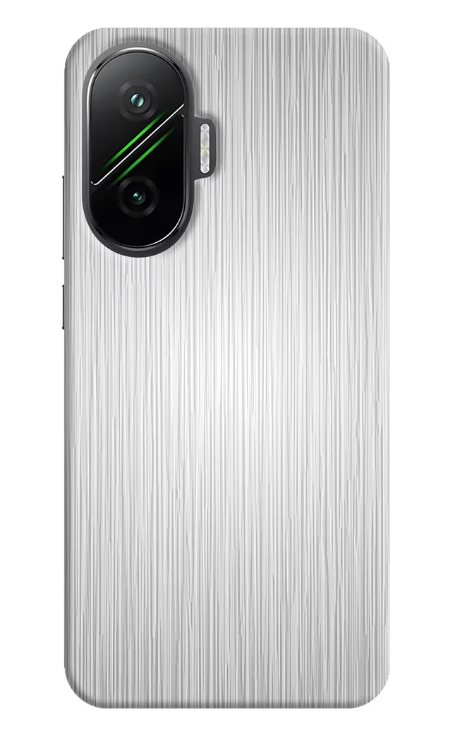 Wooden Grey Texture Poco F7 5G Hard Case Back Cover by Casekaro