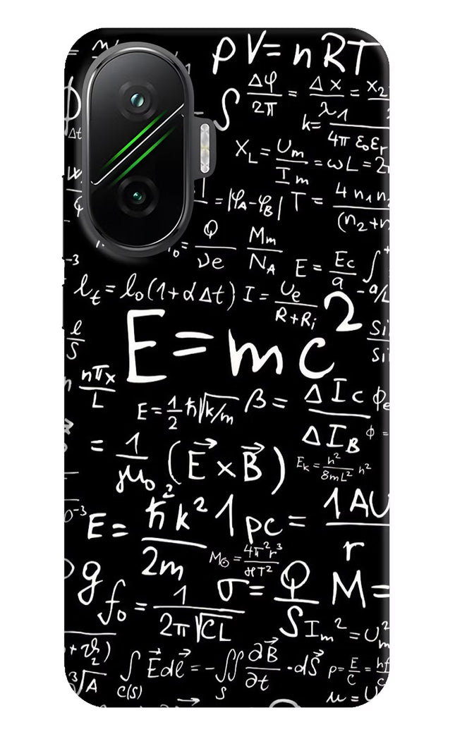 Physics Formula Poco F7 5G Hard Case Back Cover by Casekaro