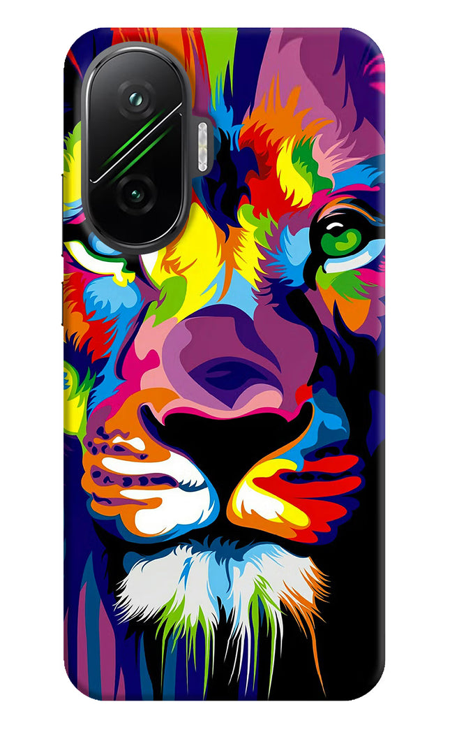 Lion Poco F7 5G Hard Case Back Cover by Casekaro