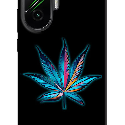 Weed Poco F7 5G Hard Case Back Cover by Casekaro