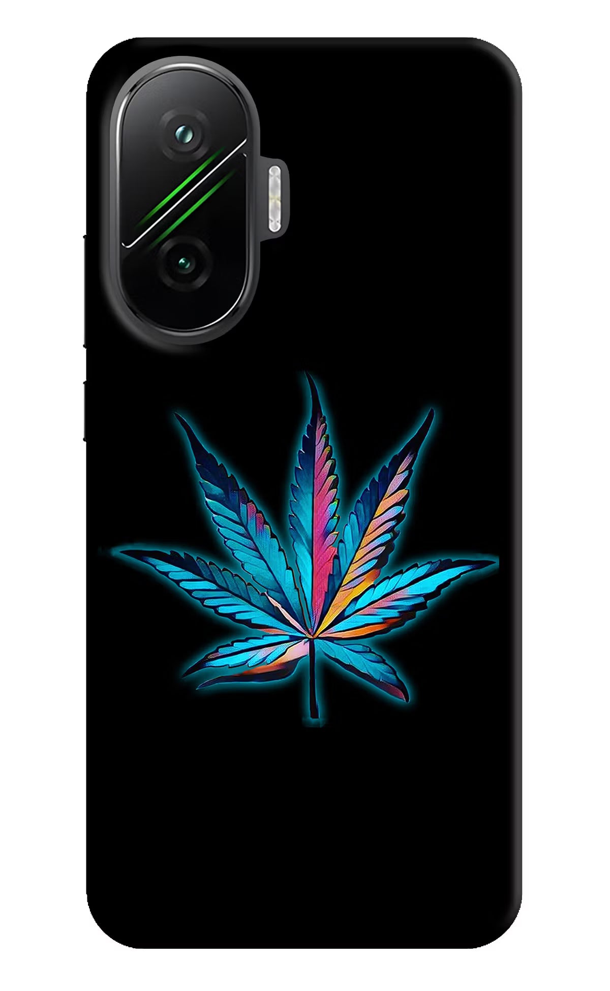 Weed Poco F7 5G Hard Case Back Cover by Casekaro