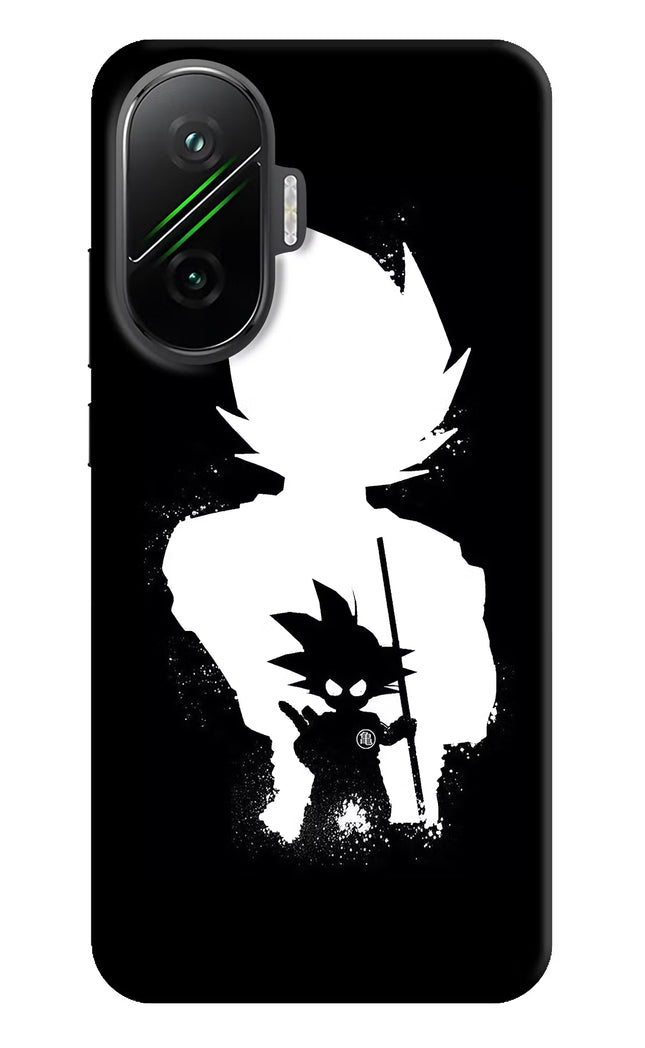 Goku Shadow Poco F7 5G Hard Case Back Cover by Casekaro