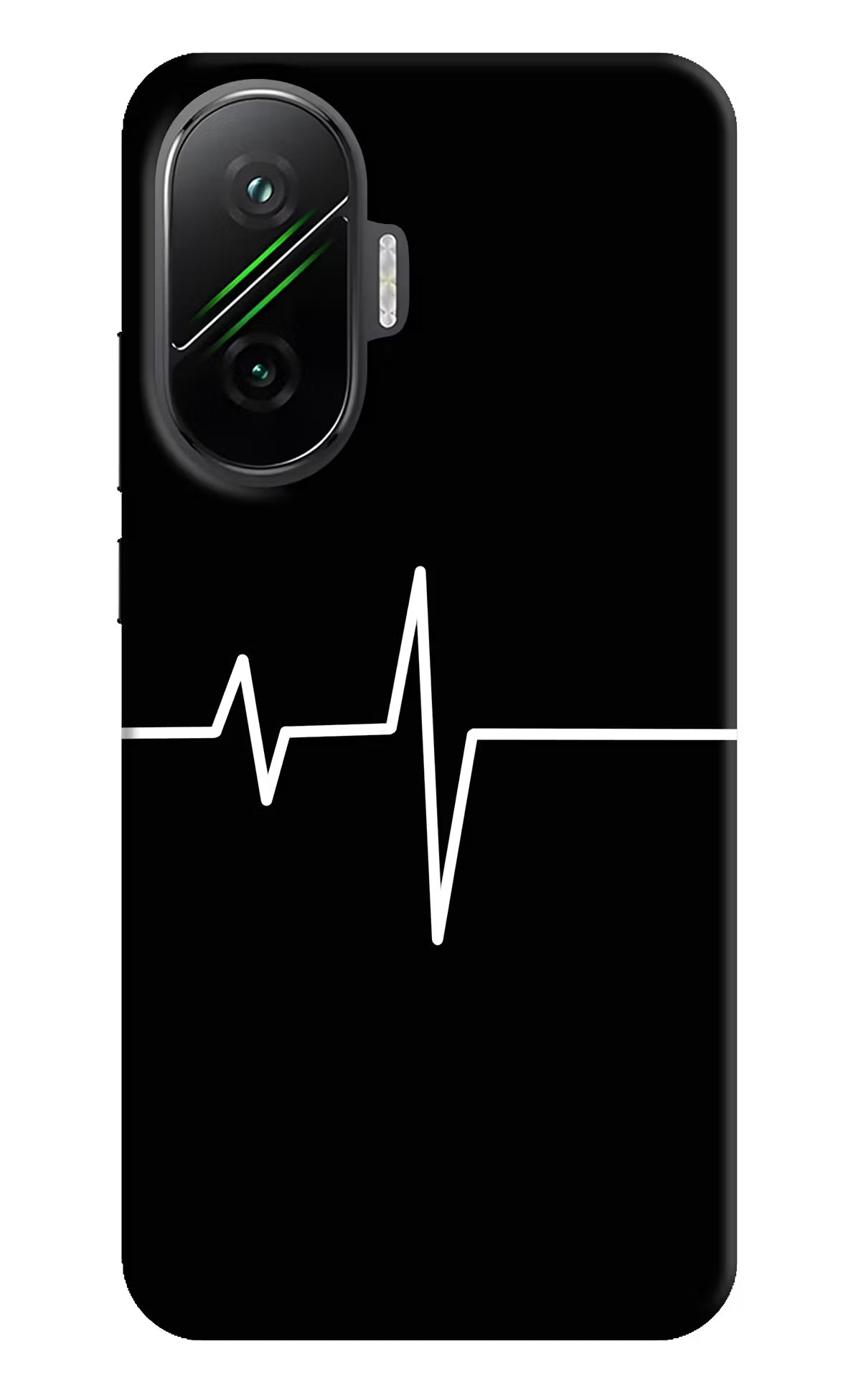 Heart Beats Poco F7 5G Hard Case Back Cover by Casekaro