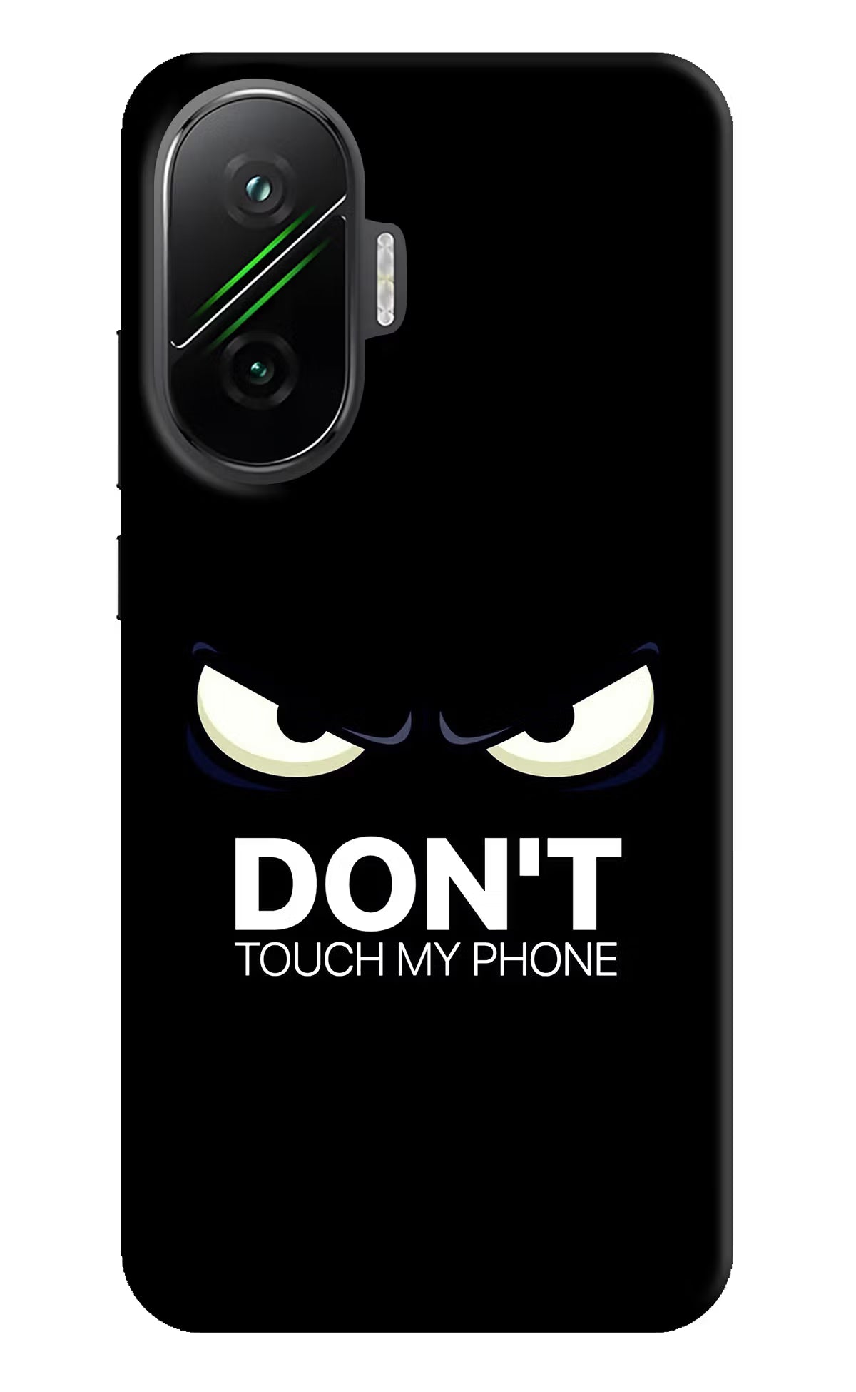 Don'T Touch My Phone Poco F7 5G Hard Case Back Cover by Casekaro