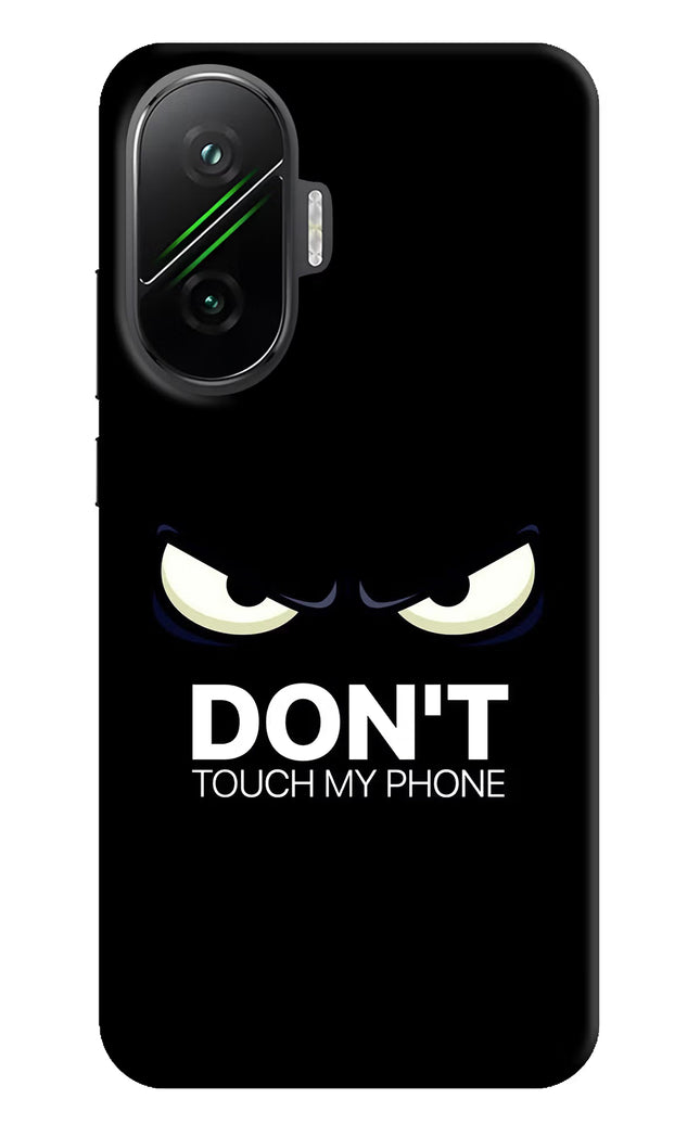 Don'T Touch My Phone Poco F7 5G Hard Case Back Cover by Casekaro