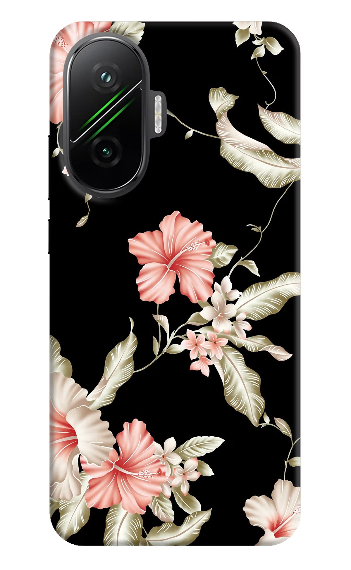 Flowers Poco F7 5G Hard Case Back Cover by Casekaro