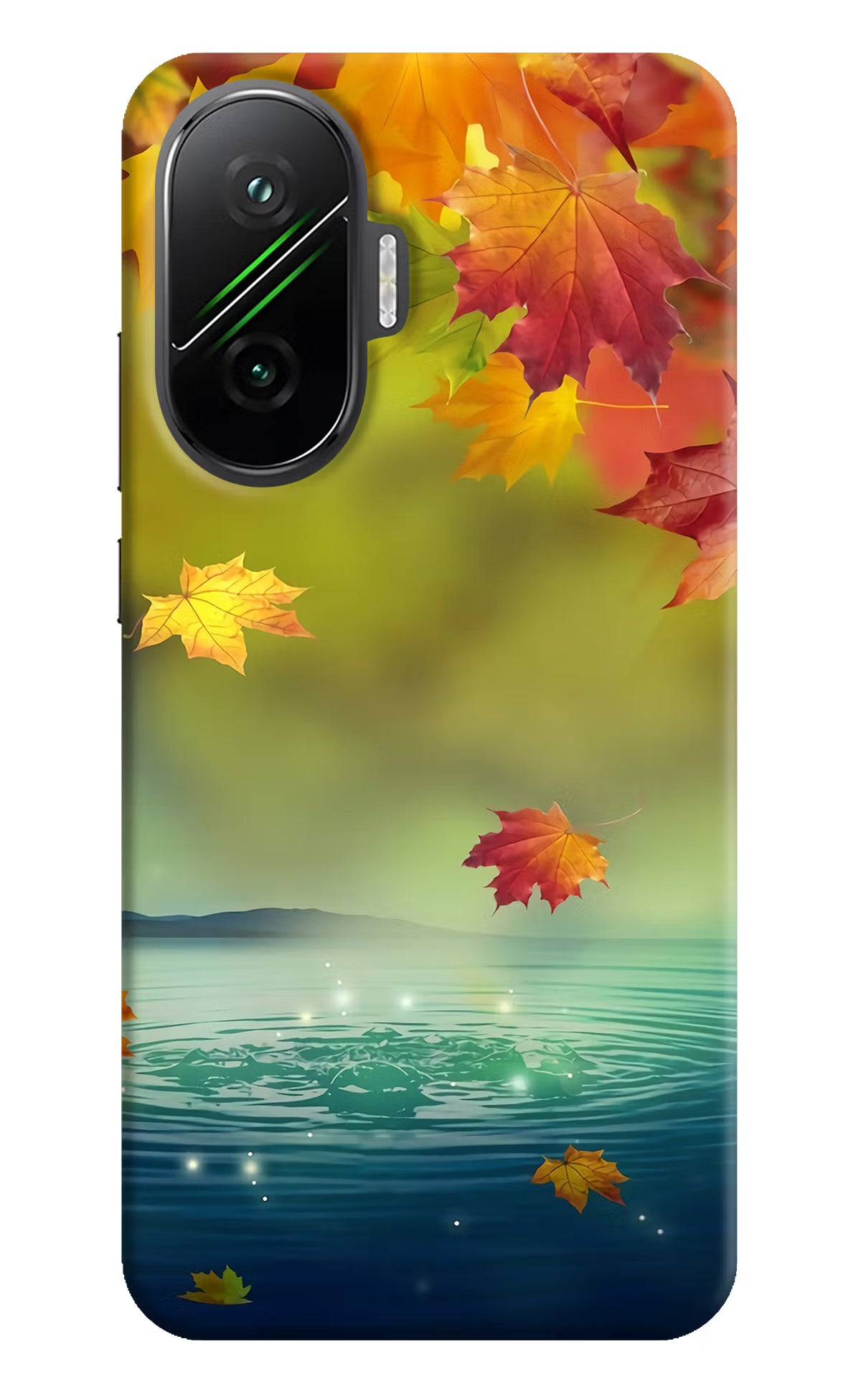 Flowers Poco F7 5G Hard Case Back Cover by Casekaro