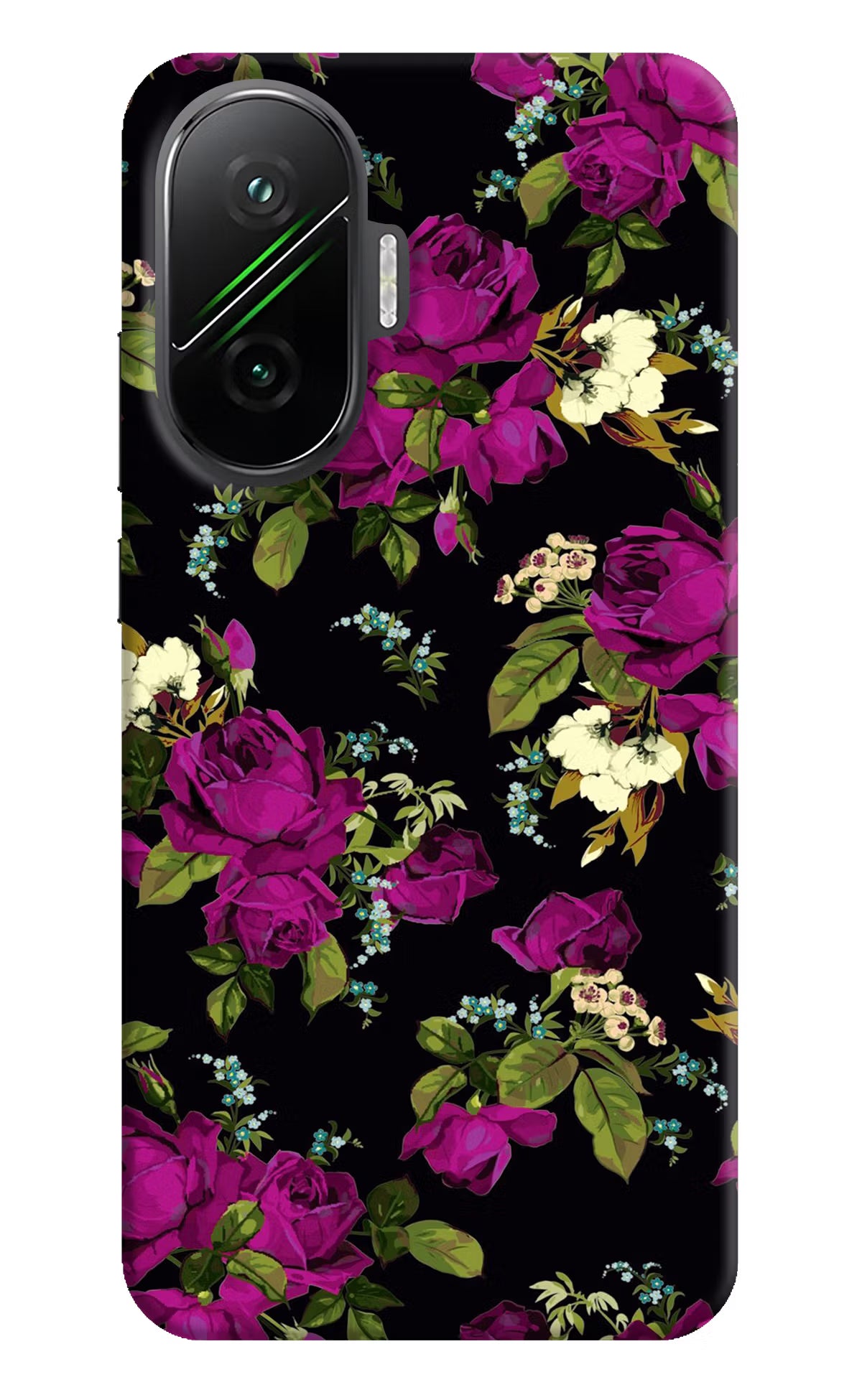 Flowers Poco F7 5G Hard Case Back Cover by Casekaro