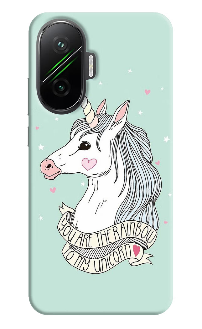 Unicorn Wallpaper Poco F7 5G Hard Case Back Cover by Casekaro