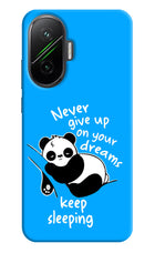 Keep Sleeping Poco F7 5G Hard Case Back Cover by Casekaro
