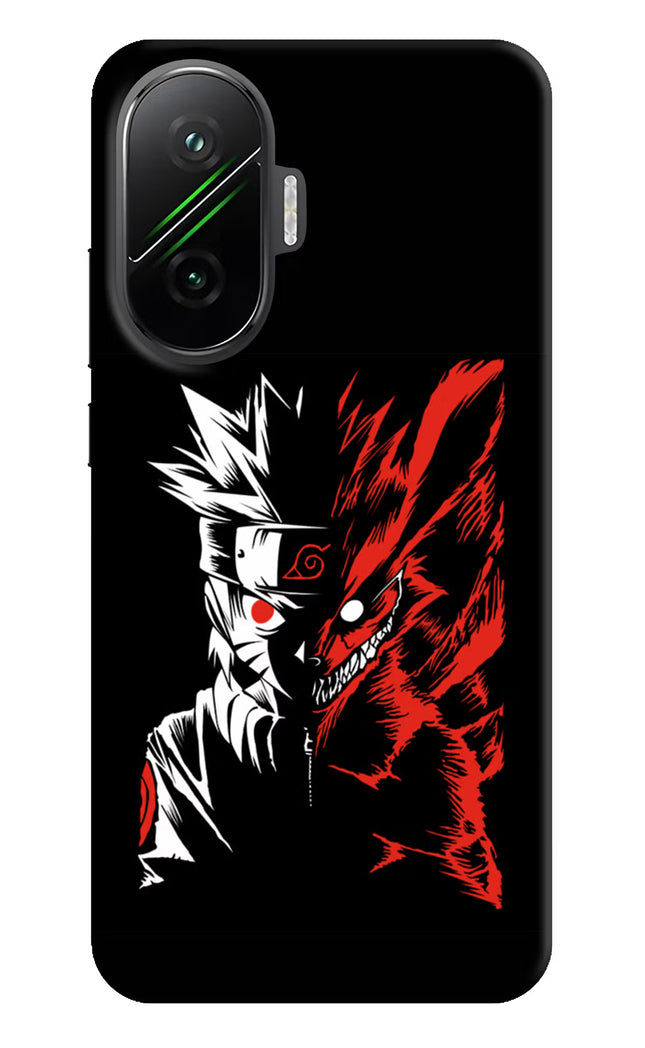 Naruto Two Face Poco F7 5G Hard Case Back Cover by Casekaro