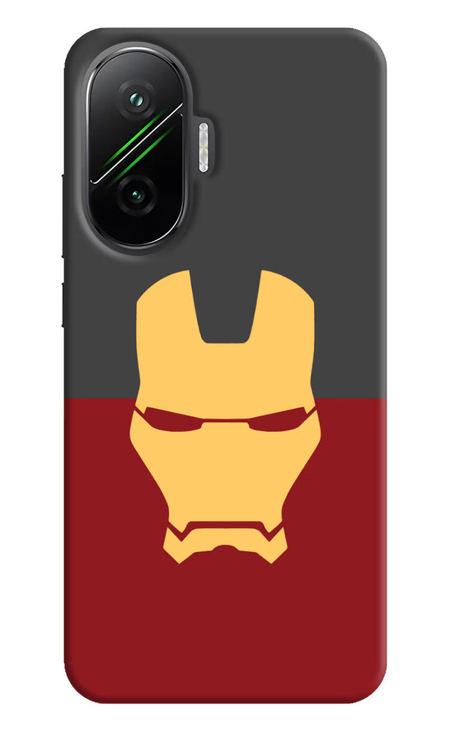 Ironman Poco F7 5G Hard Case Back Cover by Casekaro