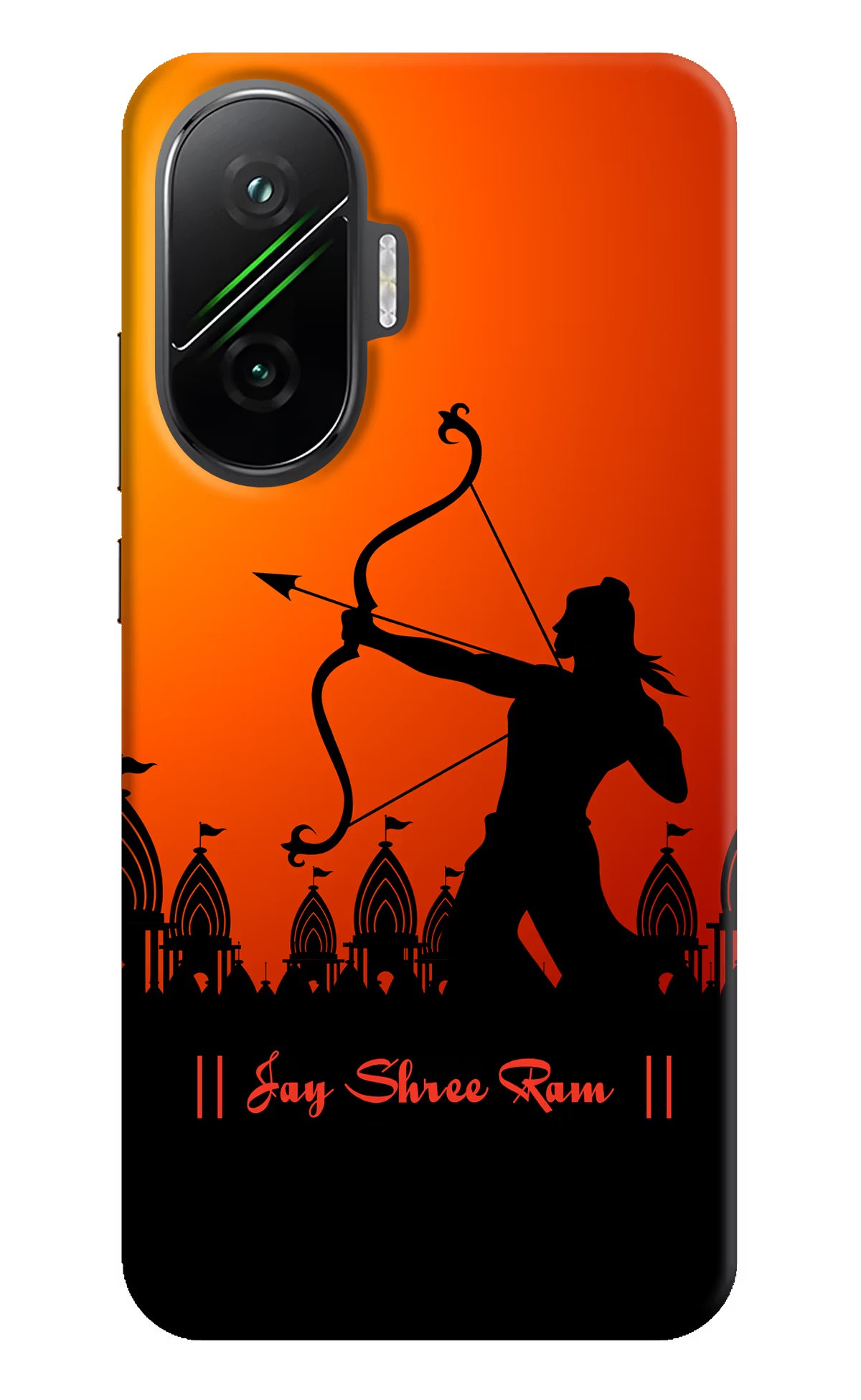 Lord Ram - 4 Poco F7 5G Hard Case Back Cover by Casekaro