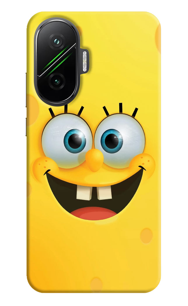 Sponge 1 Poco F7 5G Hard Case Back Cover by Casekaro