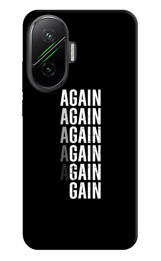 Again Again Gain Poco F7 5G Back Cover