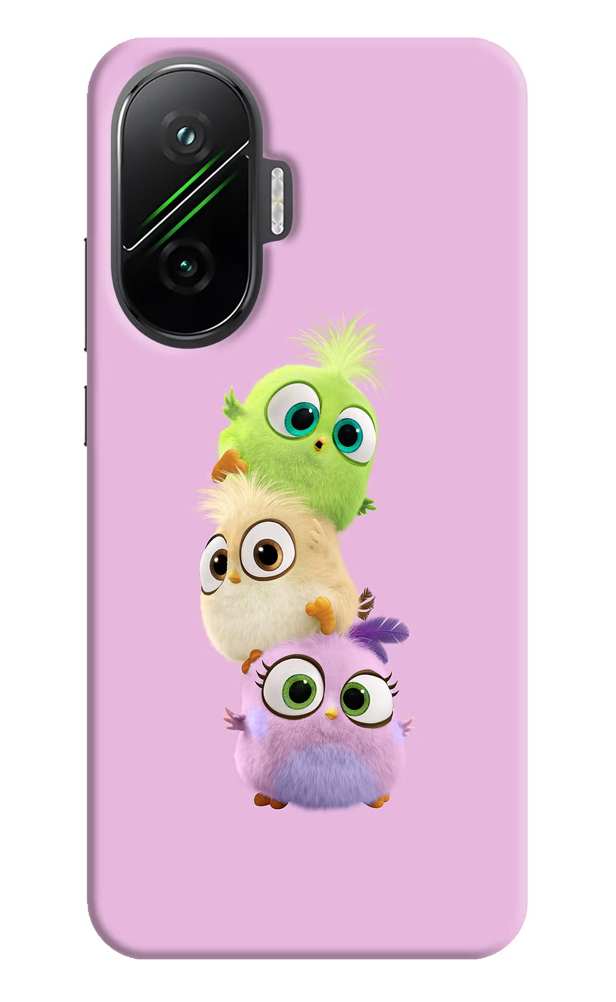 Cute Little Birds Poco F7 5G Hard Case Back Cover by Casekaro