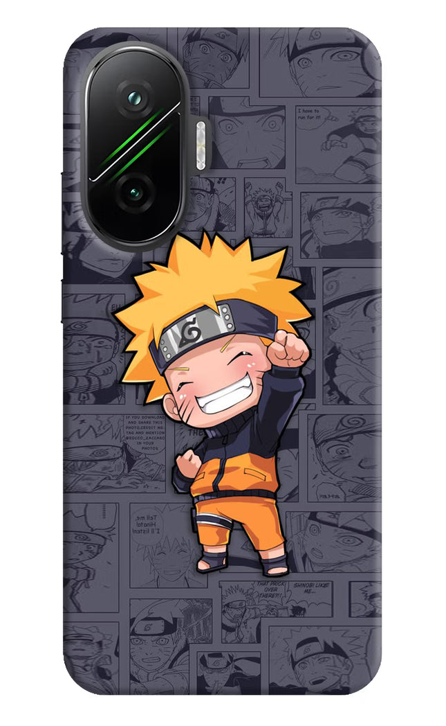 Chota Naruto Poco F7 5G Hard Case Back Cover by Casekaro