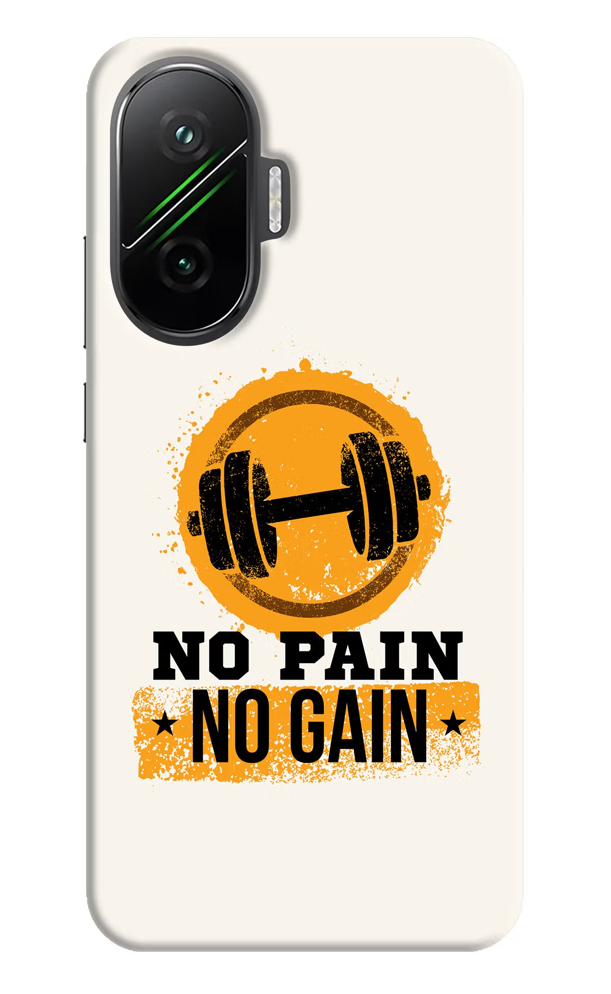 No Pain No Gain Poco F7 5G Back Cover