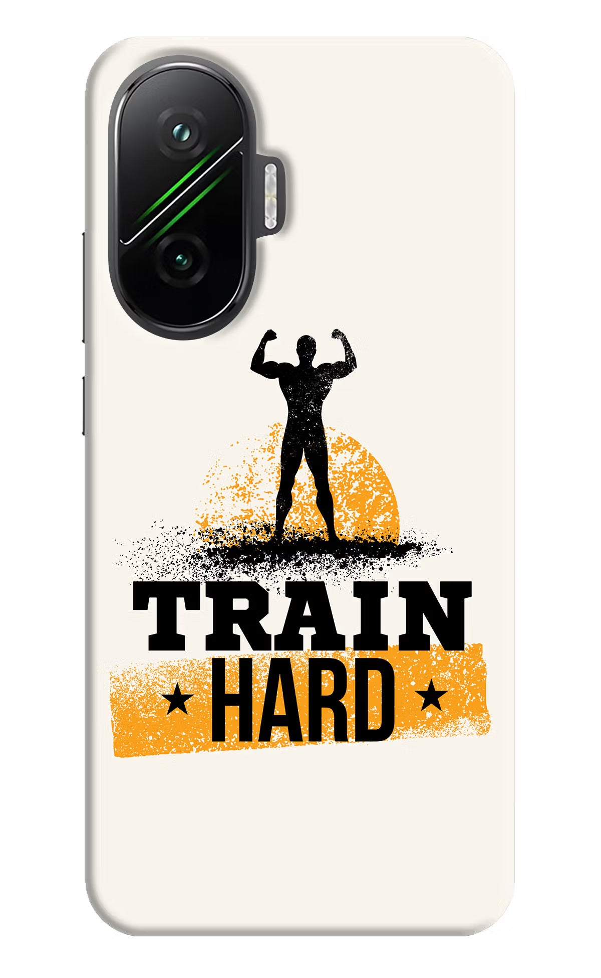 Train Hard Poco F7 5G Back Cover