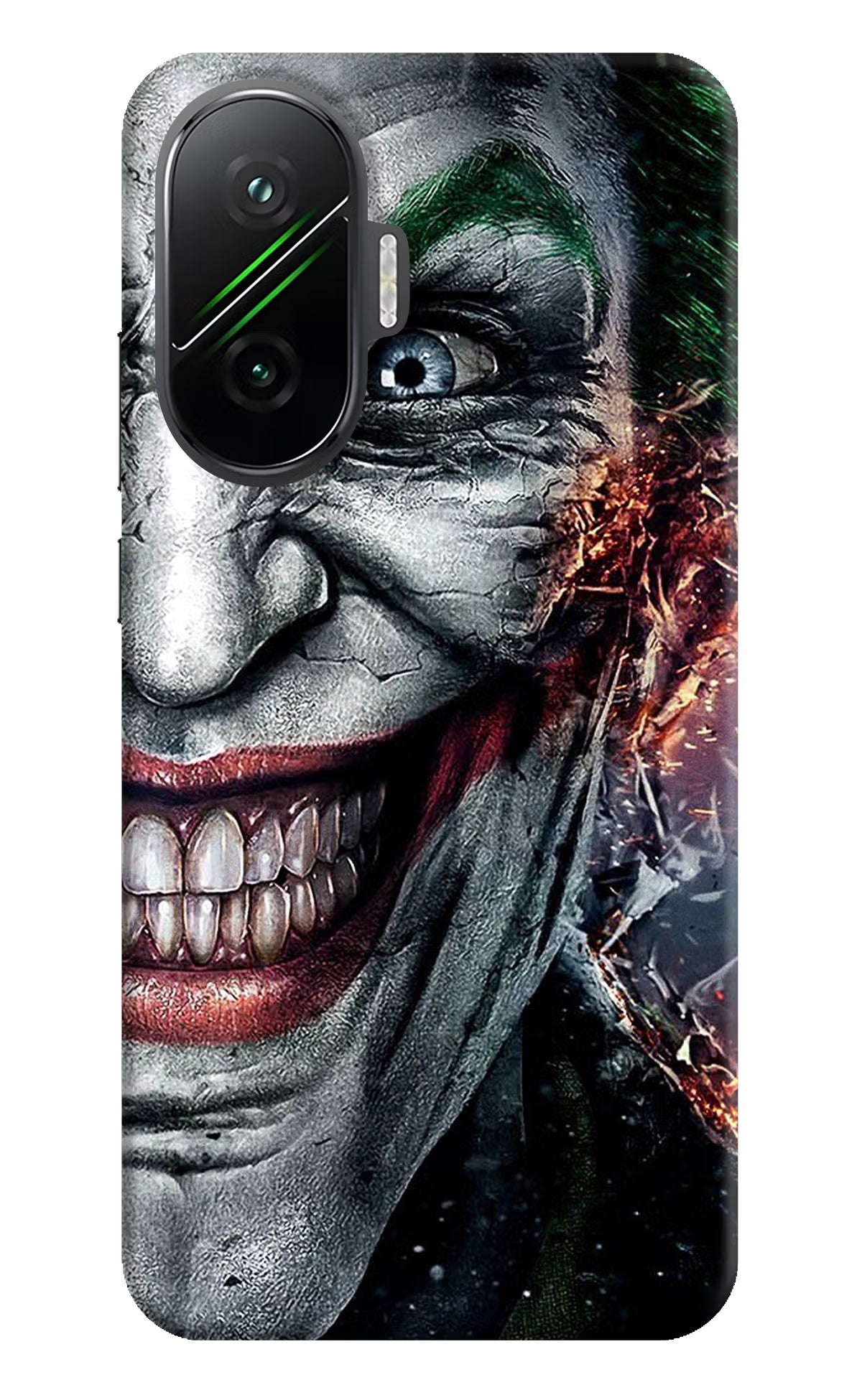 Joker Cam Poco F7 5G Hard Case Back Cover by Casekaro