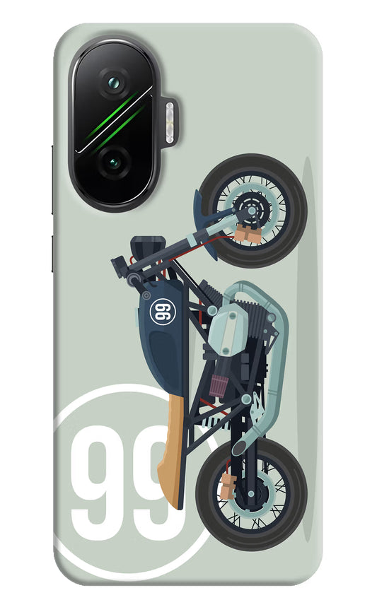 Classic Cafe Racer 99 Poco F7 5G Back Cover