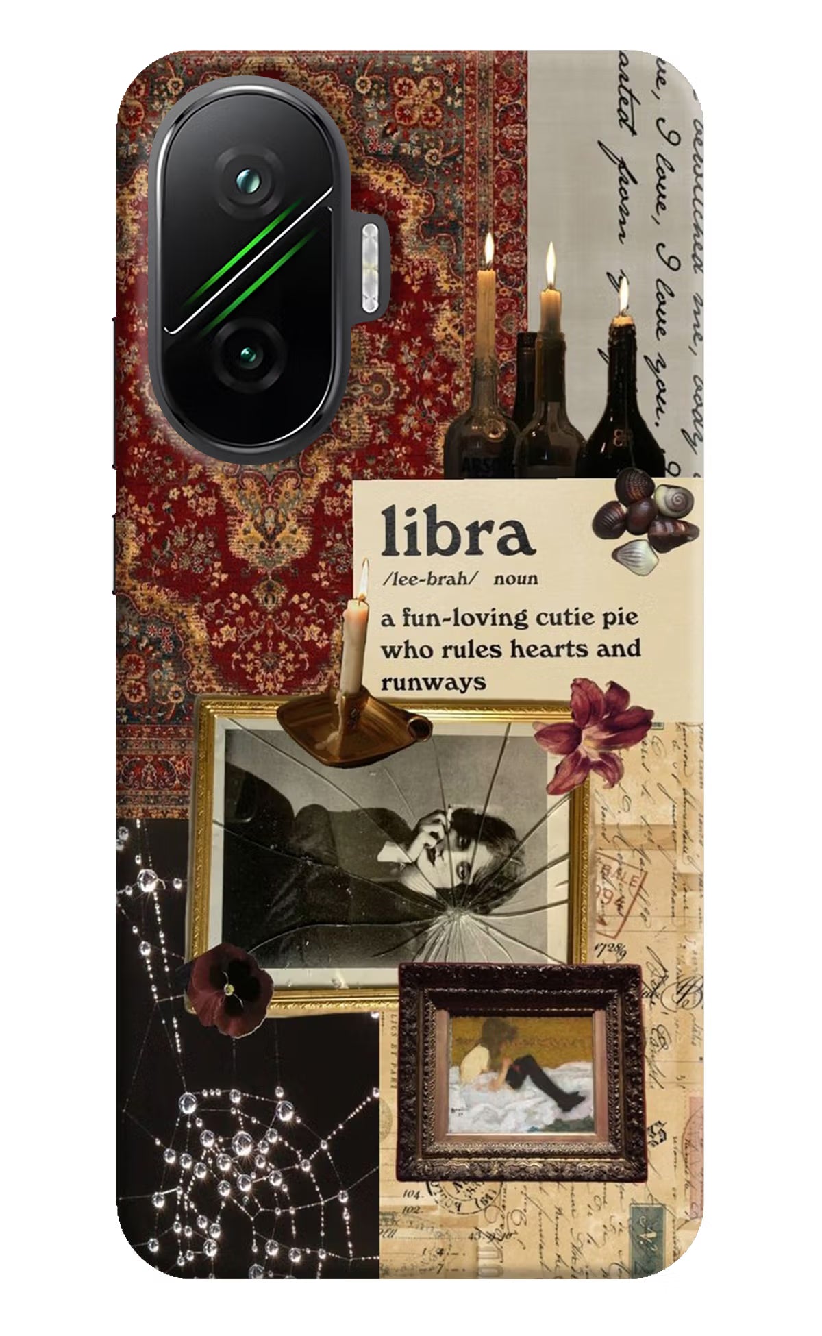 Libra Zodiac Poco F7 5G Hard Case Back Cover by Casekaro