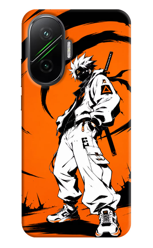 Street Samurai  Poco F7 5G Hard Case Back Cover by Casekaro