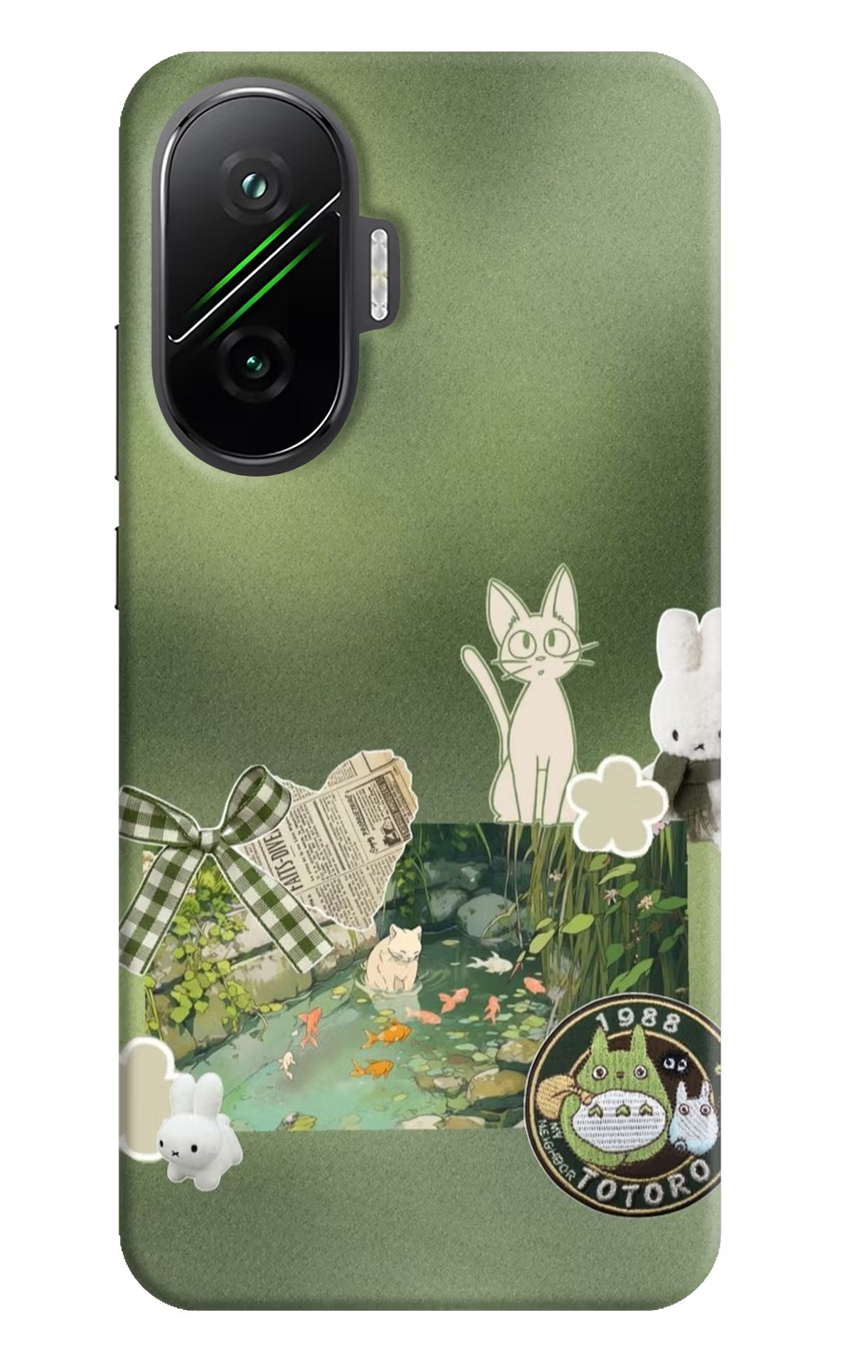 Aesthetic anime Poco F7 5G Back Cover