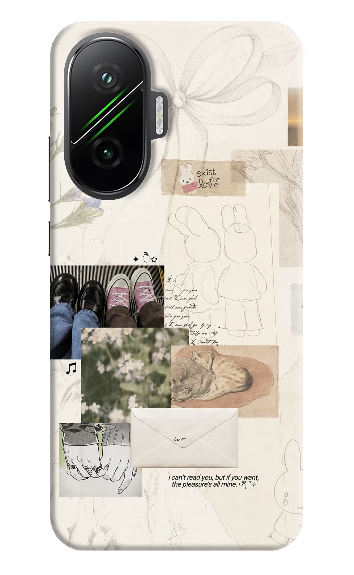 Soft Aesthetic Poco F7 5G Back Cover