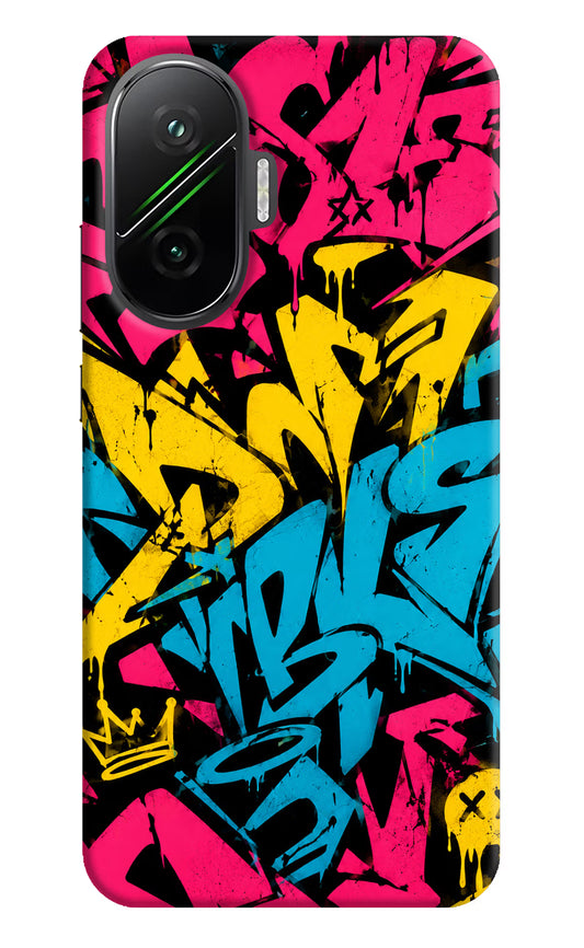 Graffiti Vibe Poco F7 5G Hard Case Back Cover by Casekaro