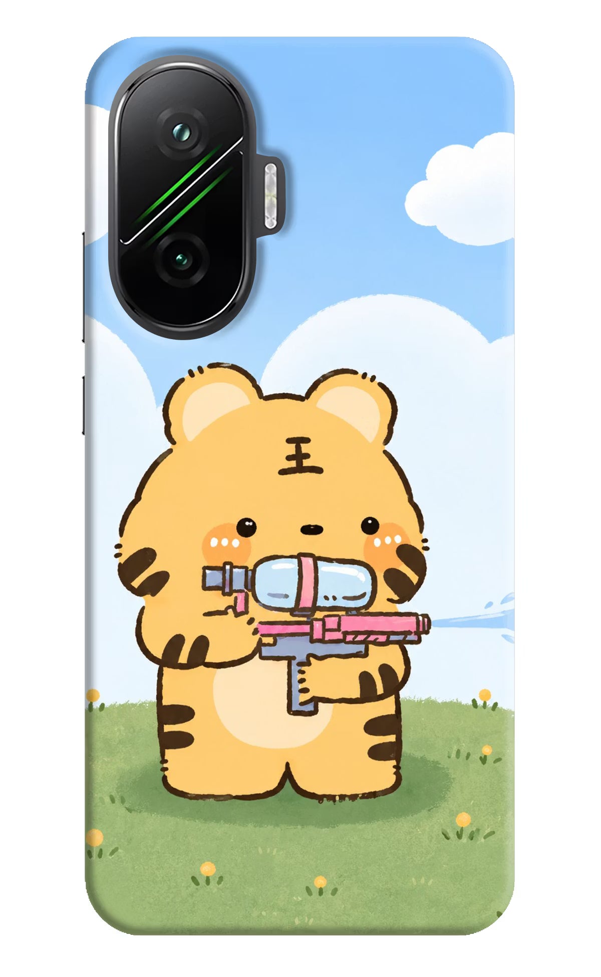 Tiger Treat Poco F7 5G Back Cover