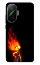 Ember Flame Poco F7 5G Hard Case Back Cover by Casekaro