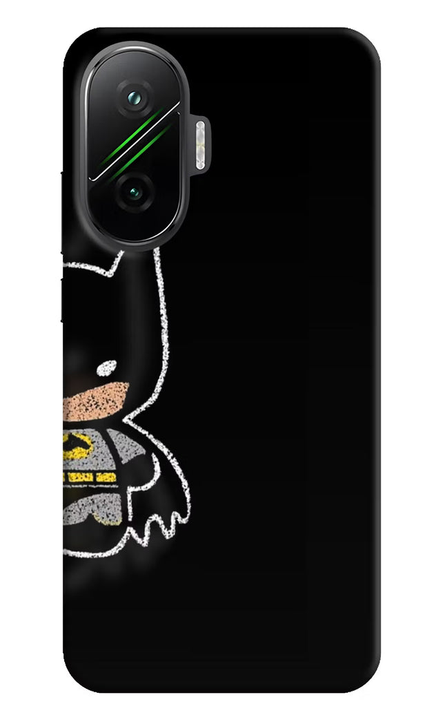 Bat Kitty Poco F7 5G Hard Case Back Cover by Casekaro