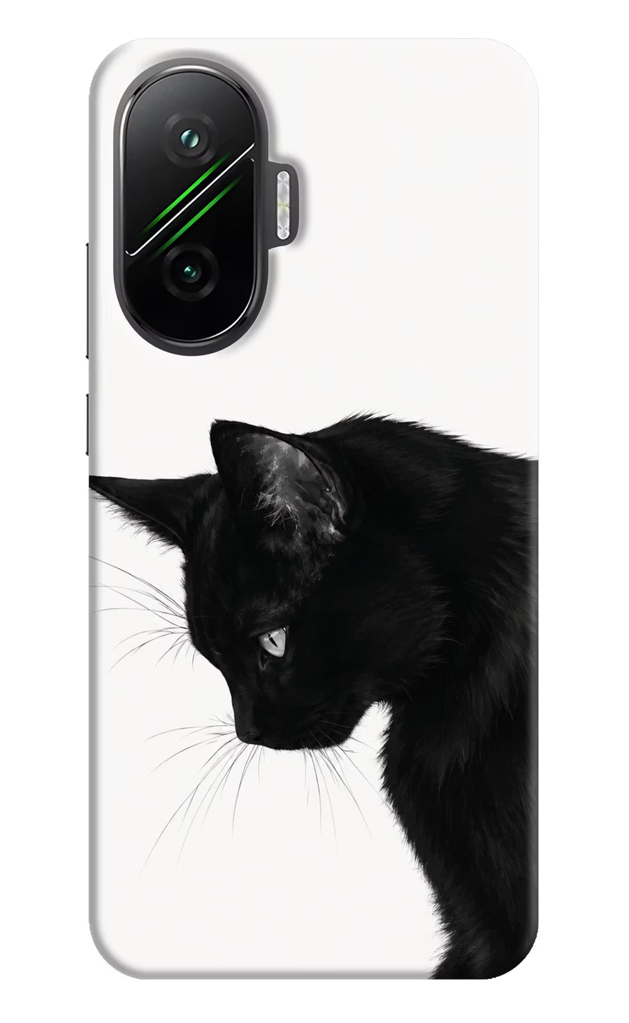 Shadow Gaze Poco F7 5G Back Cover, Hard case