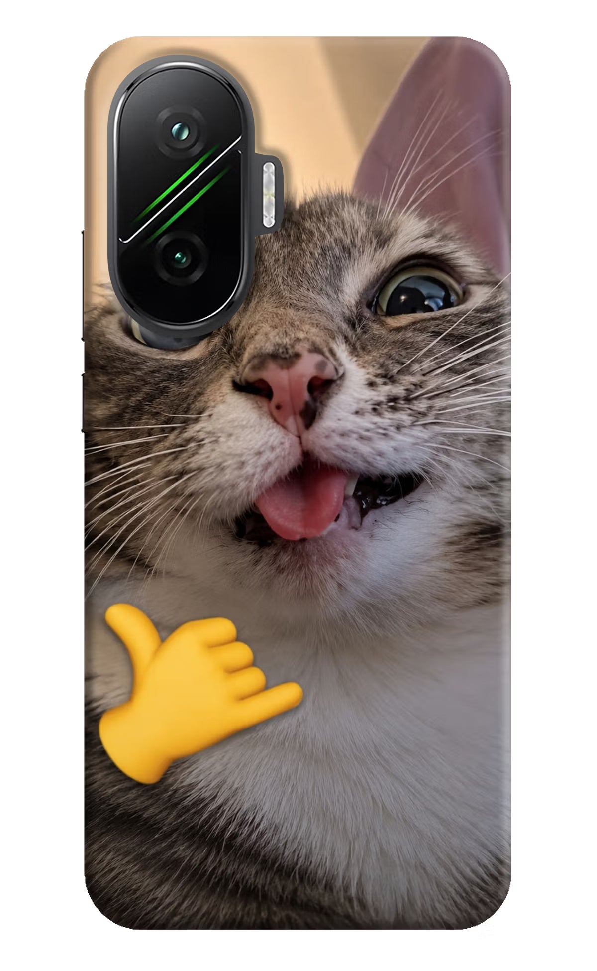 Silly Cat Call Poco F7 5G Back Cover