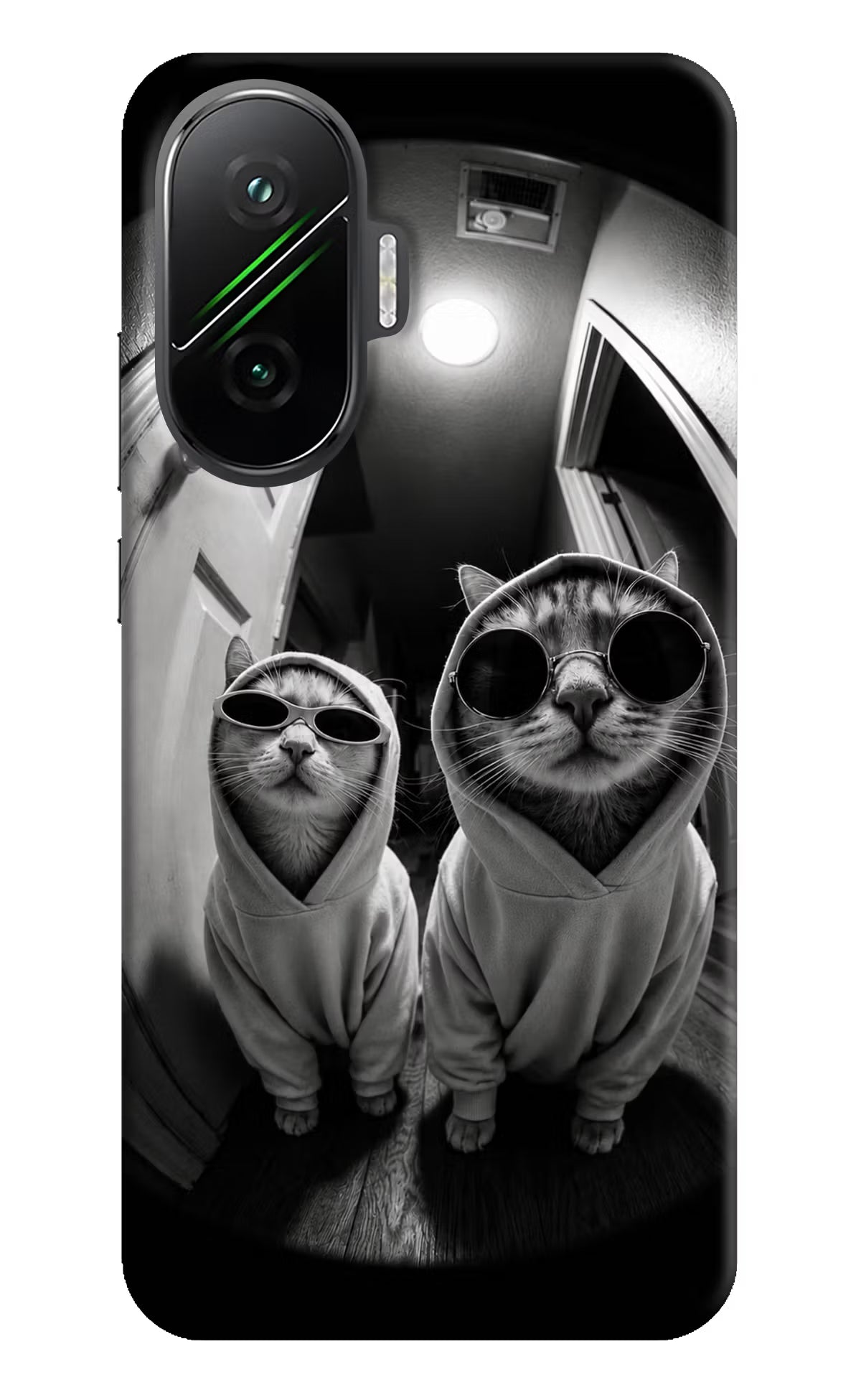 Hood Cats Poco F7 5G Hard Case Back Cover by Casekaro