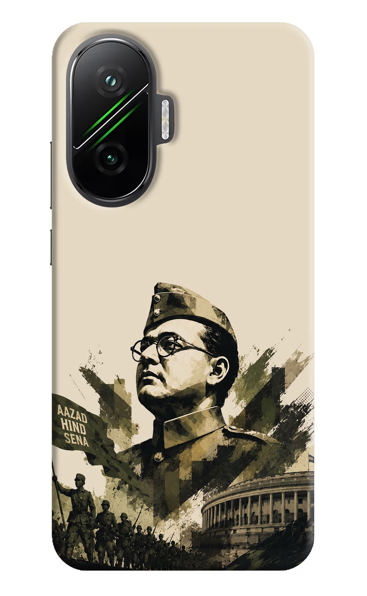 Netaji Rising Poco F7 5G Back Cover