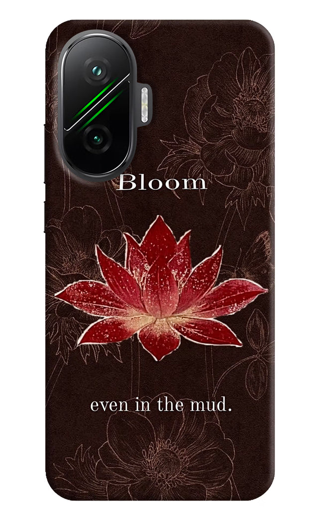 Bloom Poco F7 5G Hard Case Back Cover by Casekaro