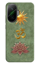 Om & Lotus Poco F7 5G Back Cover