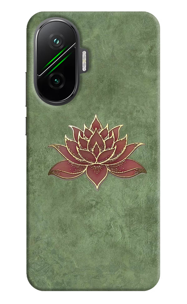 Lotus Grace Poco F7 5G Hard Case Back Cover by Casekaro
