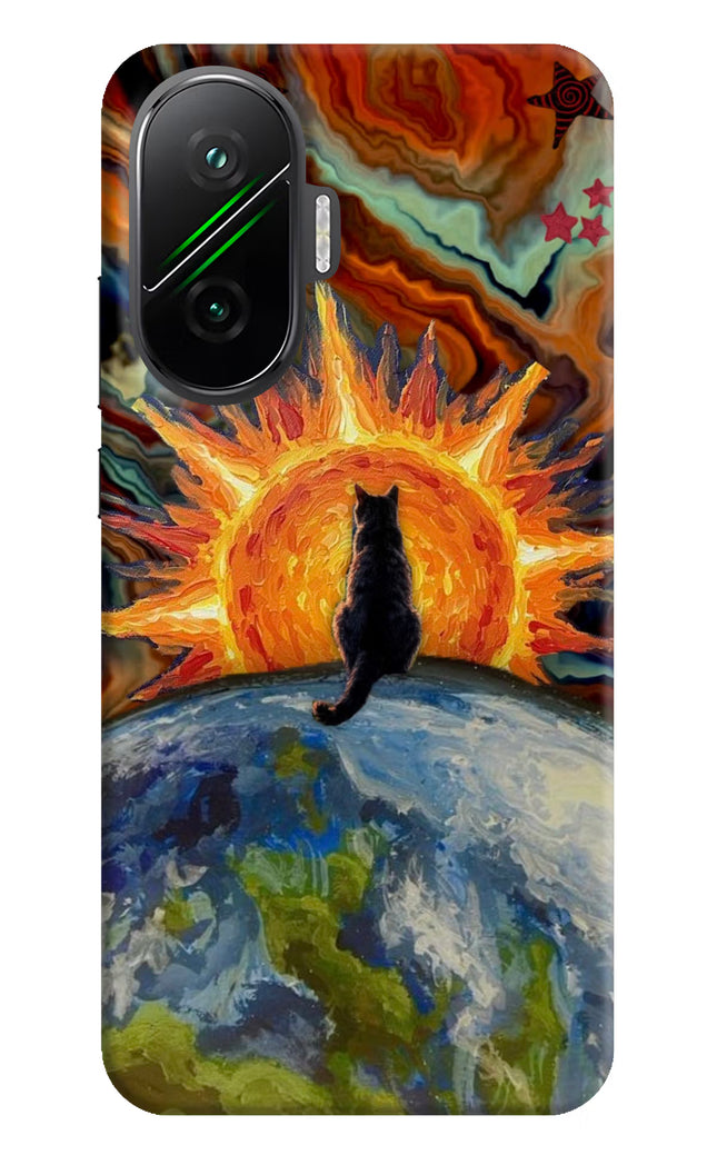 Sunrise Beyond Poco F7 5G Hard Case Back Cover by Casekaro