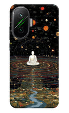 Space Monk Poco F7 5G Hard Case Back Cover by Casekaro