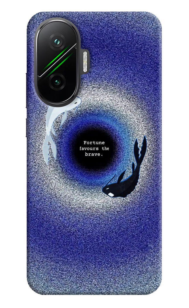 Dark Koi Poco F7 5G Hard Case Back Cover by Casekaro