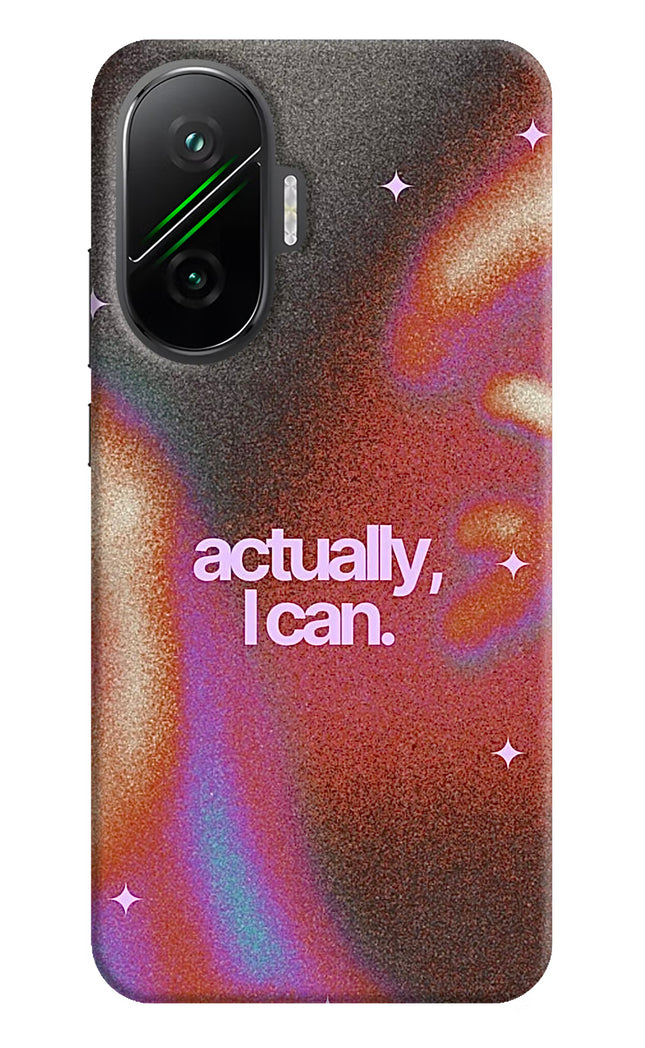 Pink Aura Poco F7 5G Hard Case Back Cover by Casekaro