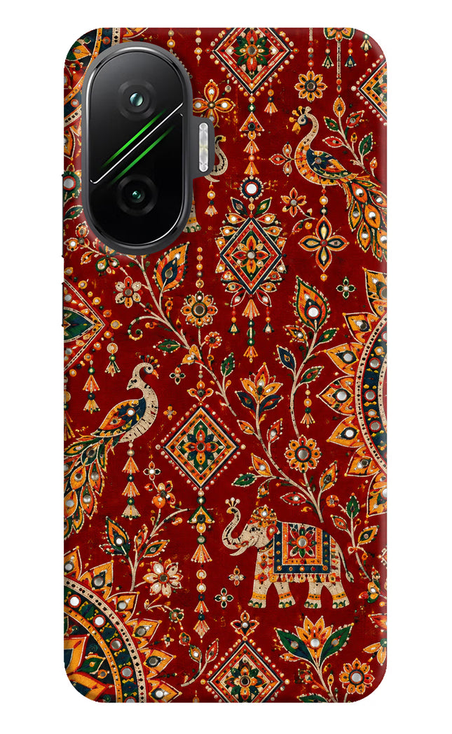 Laal Riwaaz Poco F7 5G Hard Case Back Cover by Casekaro
