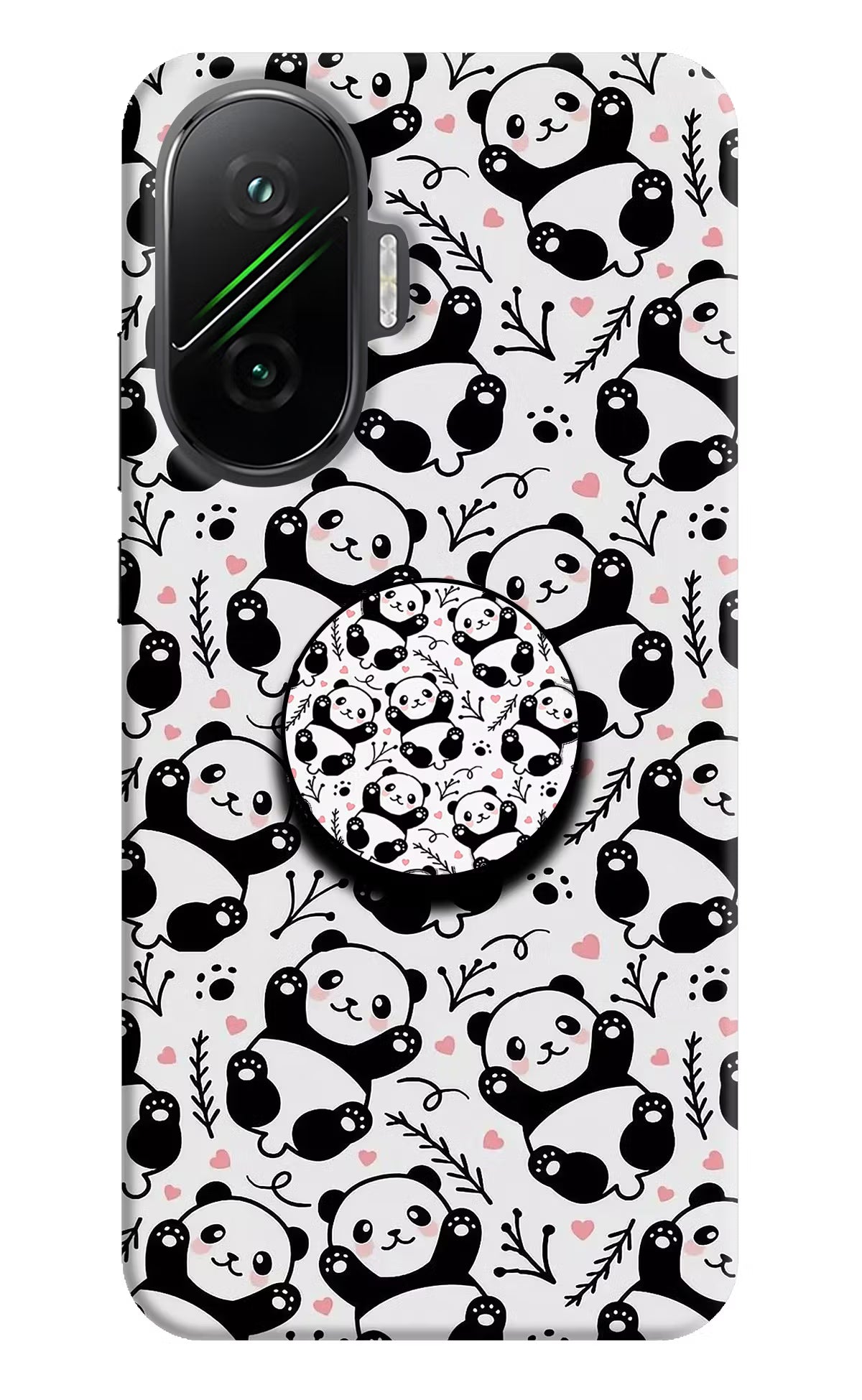 Cute Panda Poco F7 5G Pop Case